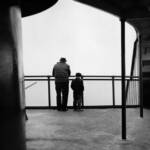 Title: "Ferry Fog"
Location: On board  Brooklyn to Staten Island ferry from 69th street dock.
Circa: 1960
